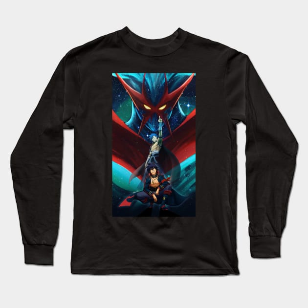 Universe spiral energy hero Long Sleeve T-Shirt by mcashe_art